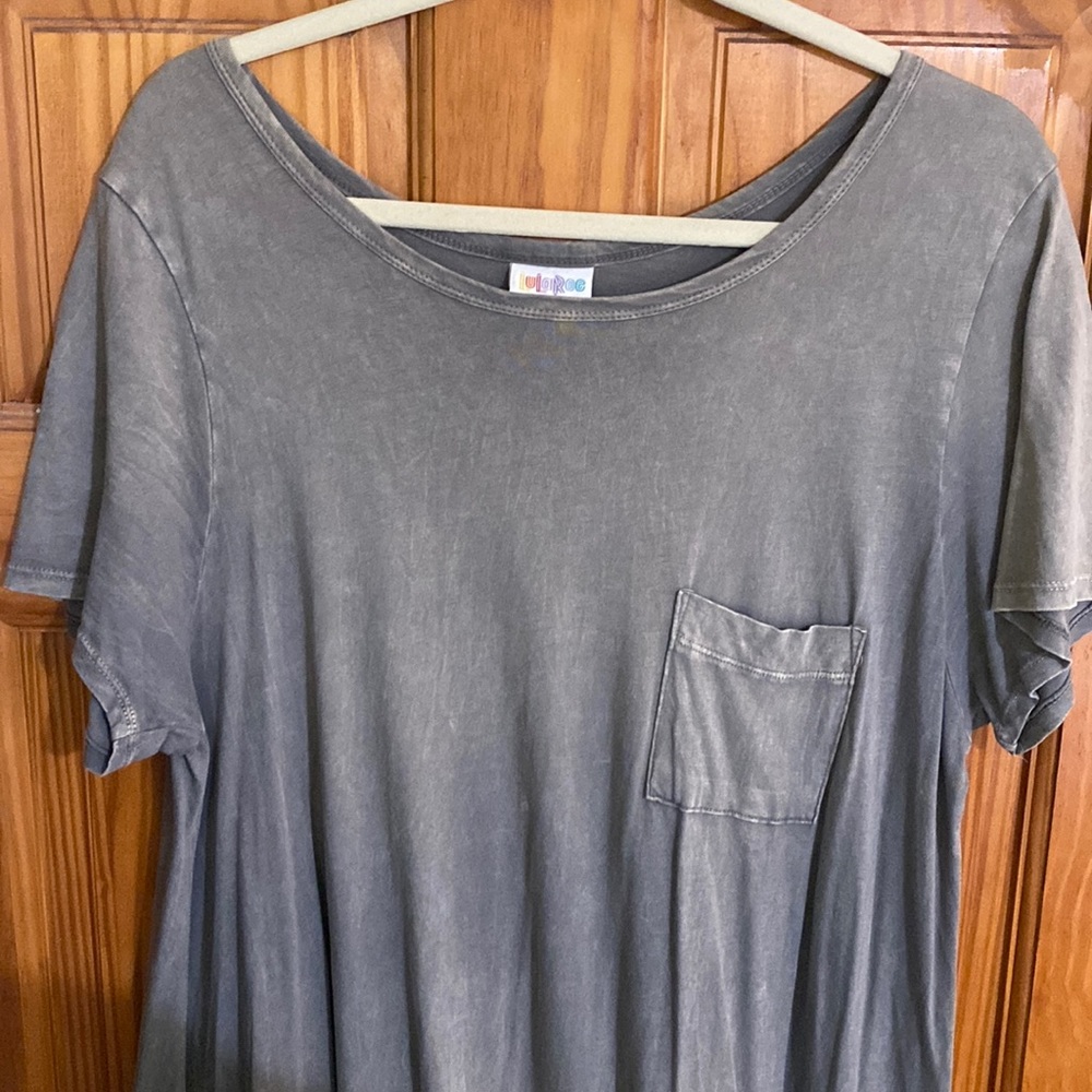 Lularoe acid washed Carly gray